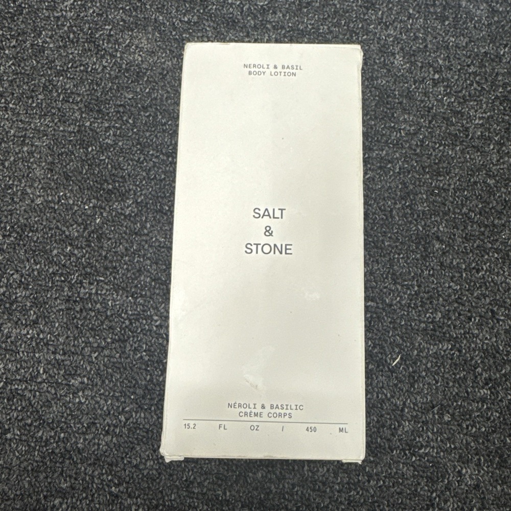 Salt and Stone Neroli and Basil Body Lotion 15.2 oz Bath and Body - Brand New